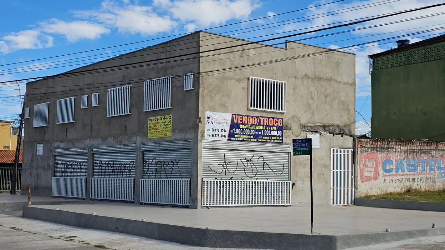 Prédio Comercial e Residencial à Venda – QNL 19, Taguatinga Norte (será entregue...