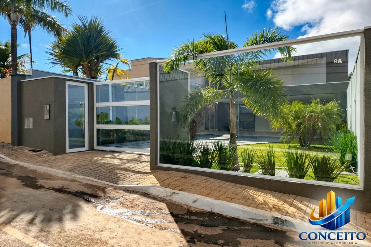 CASA MODERNA À VENDA – RESIDENCIAL FLAMBOYANTRua 06 – Vicente Pires/DFR$ 1.800.0...