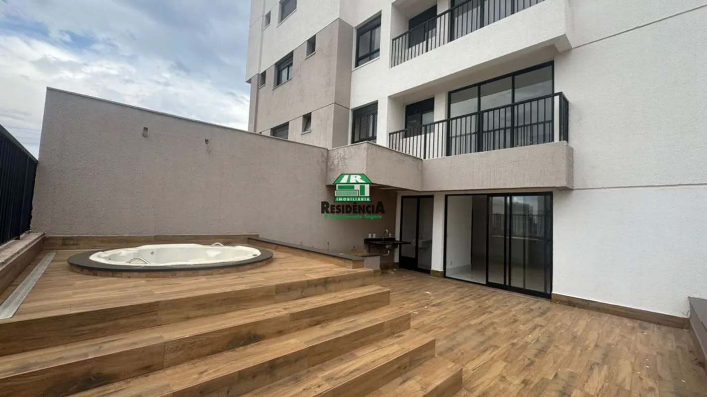 Apartamento Terrazo JK- Área 123,39m²- São 2 suítes - Sala dois ambientes - Cozi...