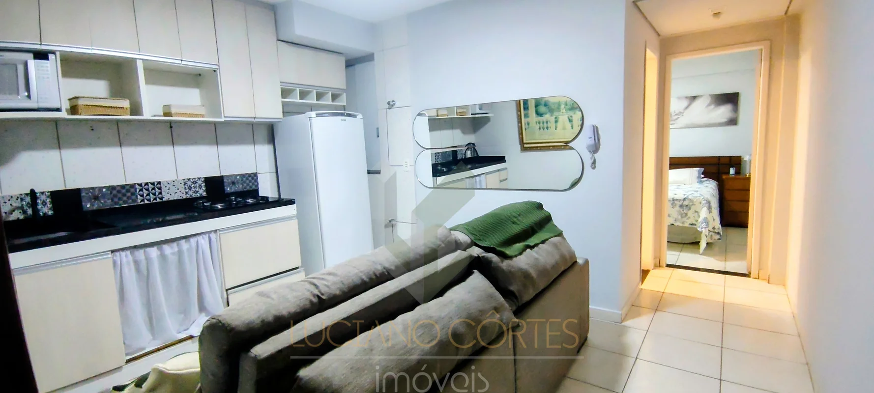 Despesa acessível, localização privilegiada e conforto de um apartamento bem equ...