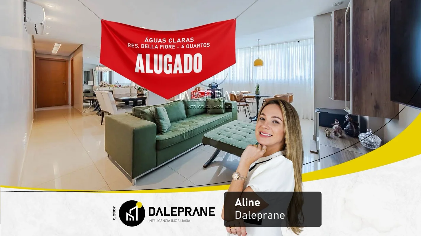 DALEPRANE INTELIGÊNCIA IMOBILIÁRIA ALUGA EXCELENTE APARTAMENTO.Agende para hoje ...