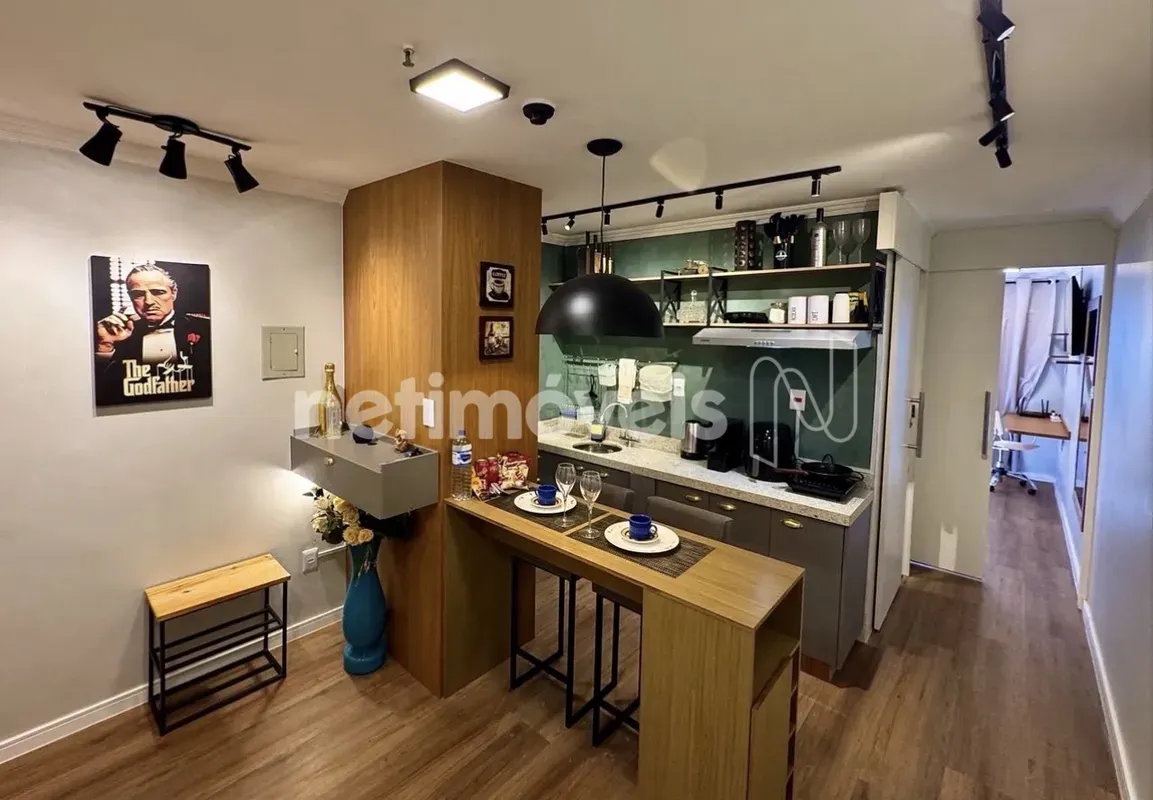 Edifício Bahamas Center - Apartamento - 1 Quarto - Reformado - MobiliadoFlat Por...