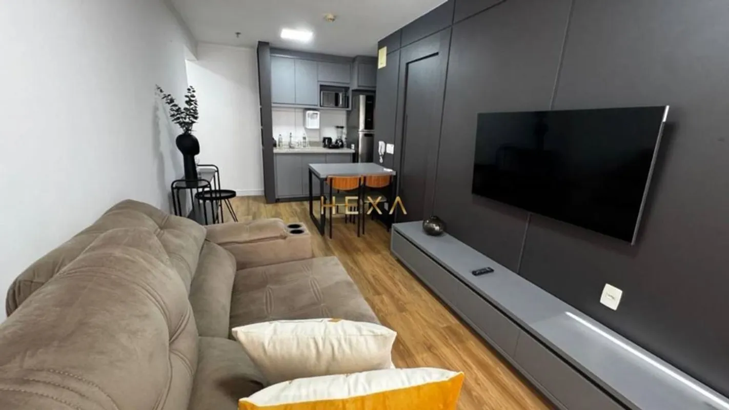 FLAT MOBILIADO E COMPLETO NO METROPOLITAN BARCELONA JARDIM GOIÁS41 m² | 6º andar...