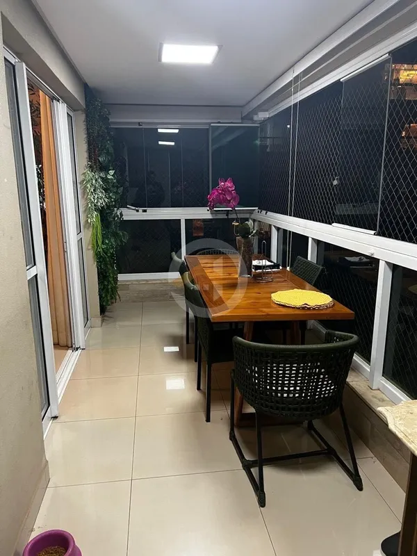 APARTAMENTO COM ARMÁRIOS NO ELDORADO 130m²3 Suítes plenas Varanda ampla com chur...