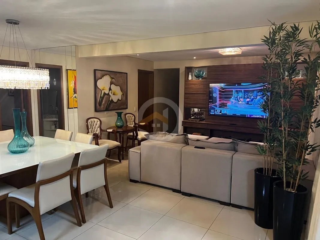 APARTAMENTO COM ARMÁRIOS NO ELDORADO130m²3 Suítes plenasVaranda ampla com churra...
