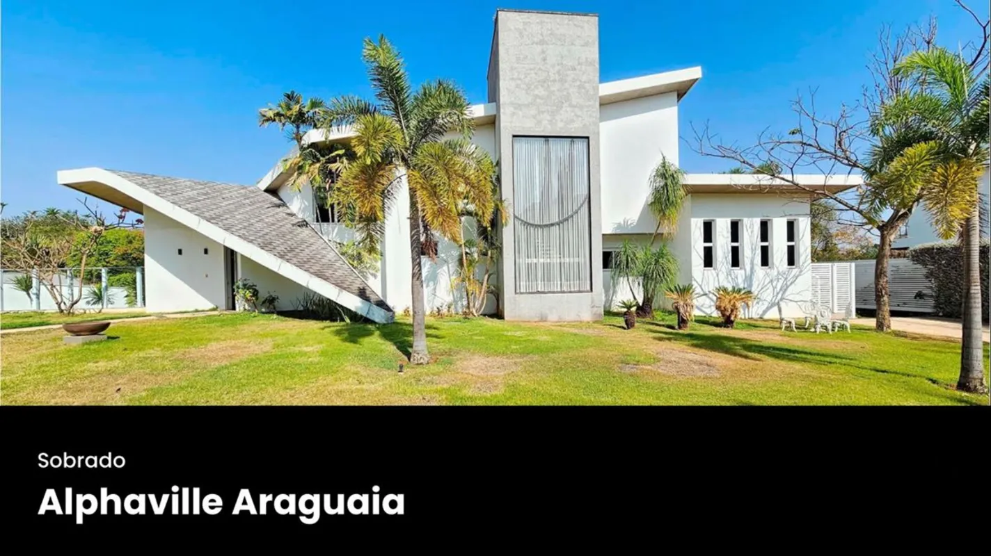 Sobrado no condomínio Alphaville Araguaia com área total de 1.190 m² R$ 9.000.00...