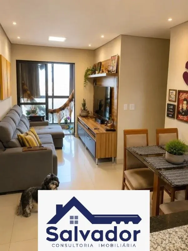 SALVADOR IMÓVEIS vende: Excelente apartamento Residencial Solar Montparnasse , Á...