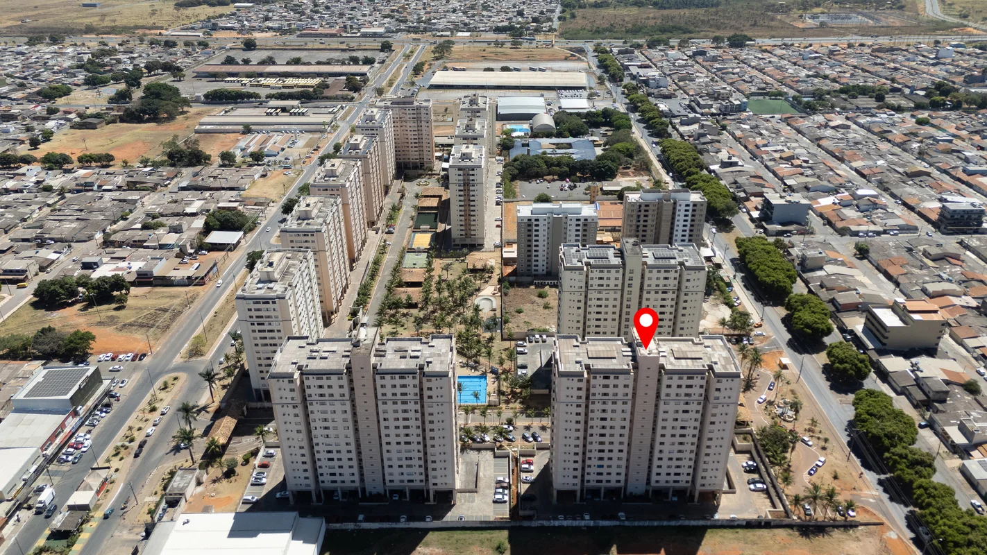 Apartamento 3 qtos, 1 suíte no Condomínio Borges Landeiro GardenCeilândia Norte ...