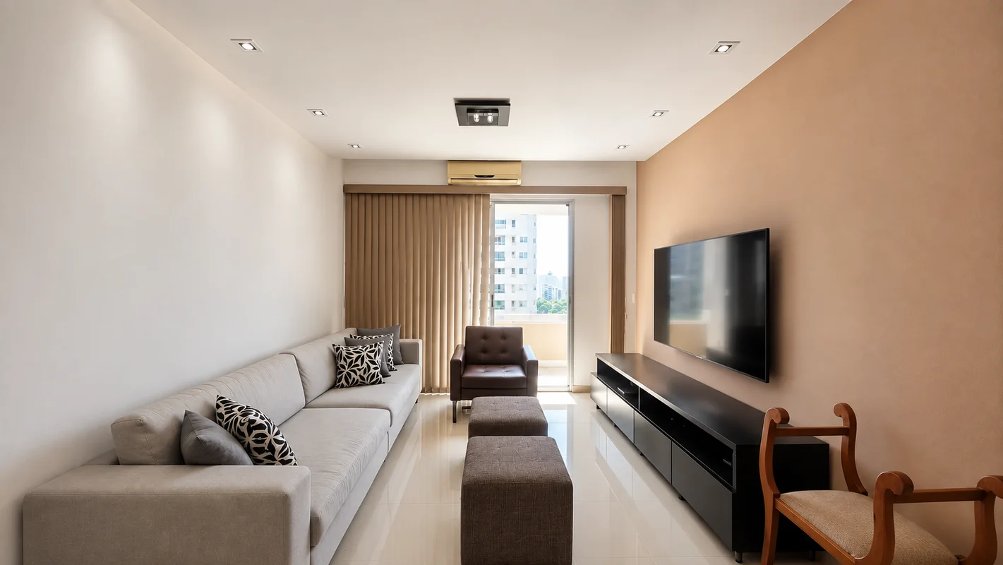 ANTARES CLUBE | ÁGUAS CLARAS• 110 m² de área privativa• Andar alto• 4 quartos, s...
