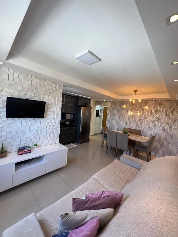 Apartamento a venda na vila Rosa - Goiânia Semi mobiliado 59 m2 2/4 sendo uma su...