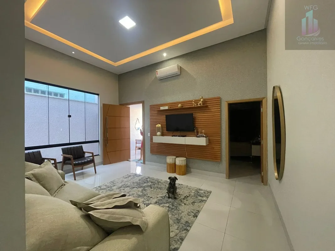 CASA DE ALTO PADRÃO 3/4 01 SUITE À VENDA | JARDIM VILA BOA Conforto, sofisticaçã...