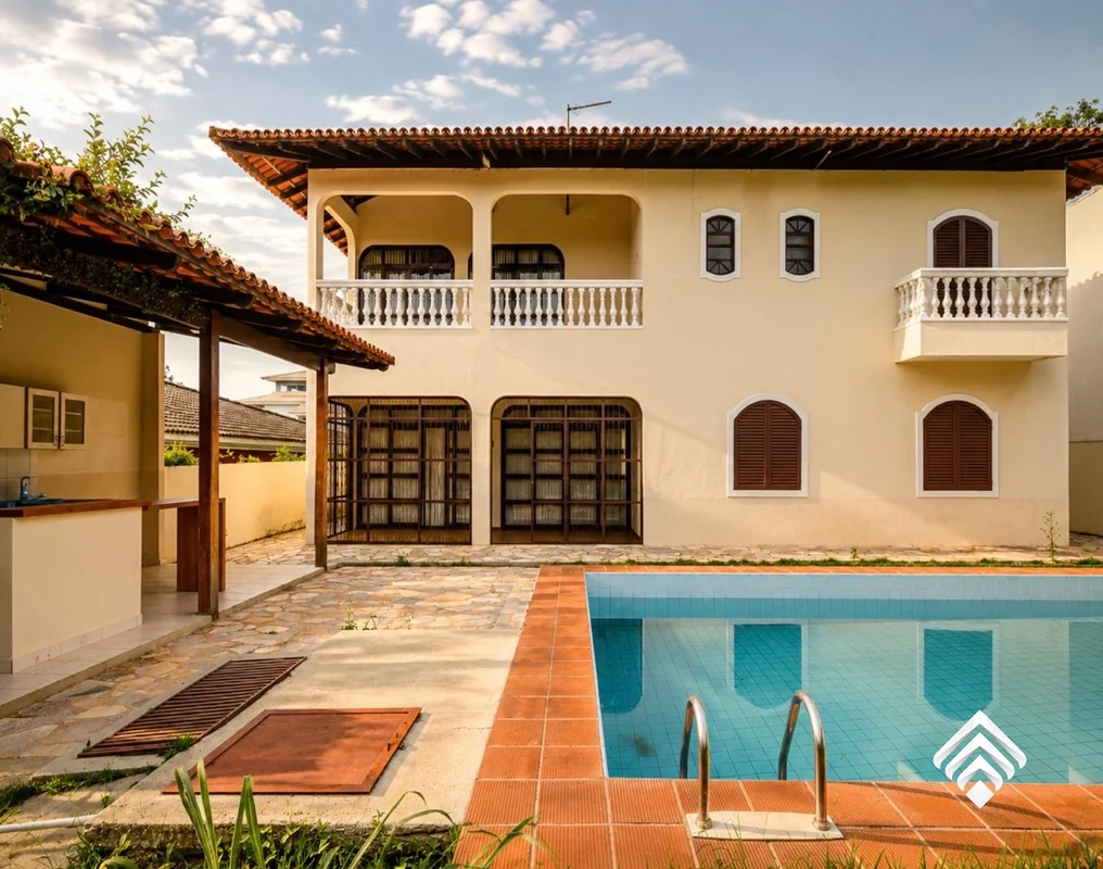 Localizada na SHIN QL 04, Lago Norte, esta residência exclusiva oferece uma comb...