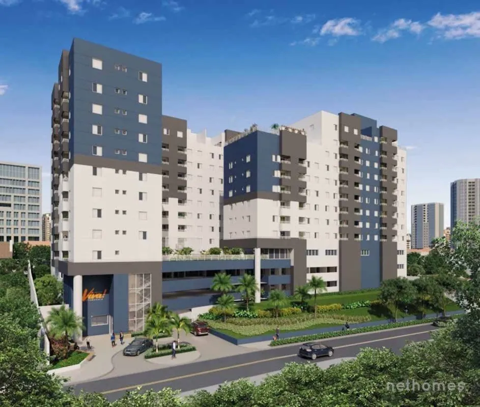 Plantas de 38 a 127 m², 2 e 3 Dormitórios, opções com suíte. Todos os apartament...
