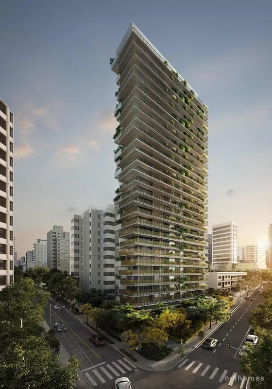 Em localização privilegiada próximo ao Parque Ibirapuera, o Edifício Ibaté se de...