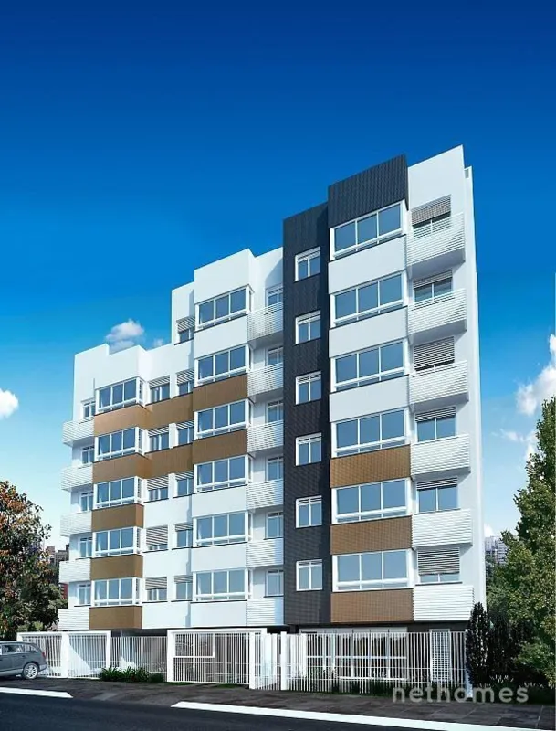 Apartamentos de 1 dormitório com suíte e lavabo, living para dois ambientes, coz...