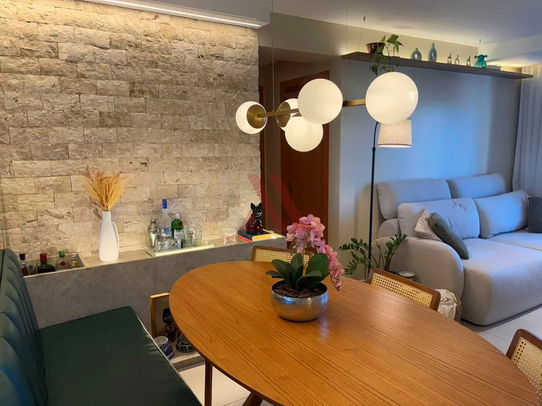 Cod 1312DUO SKY GARDEN  - PARQUE AMAZÔNIA - 56m²- Andar alto- Nascente - Mobilia...