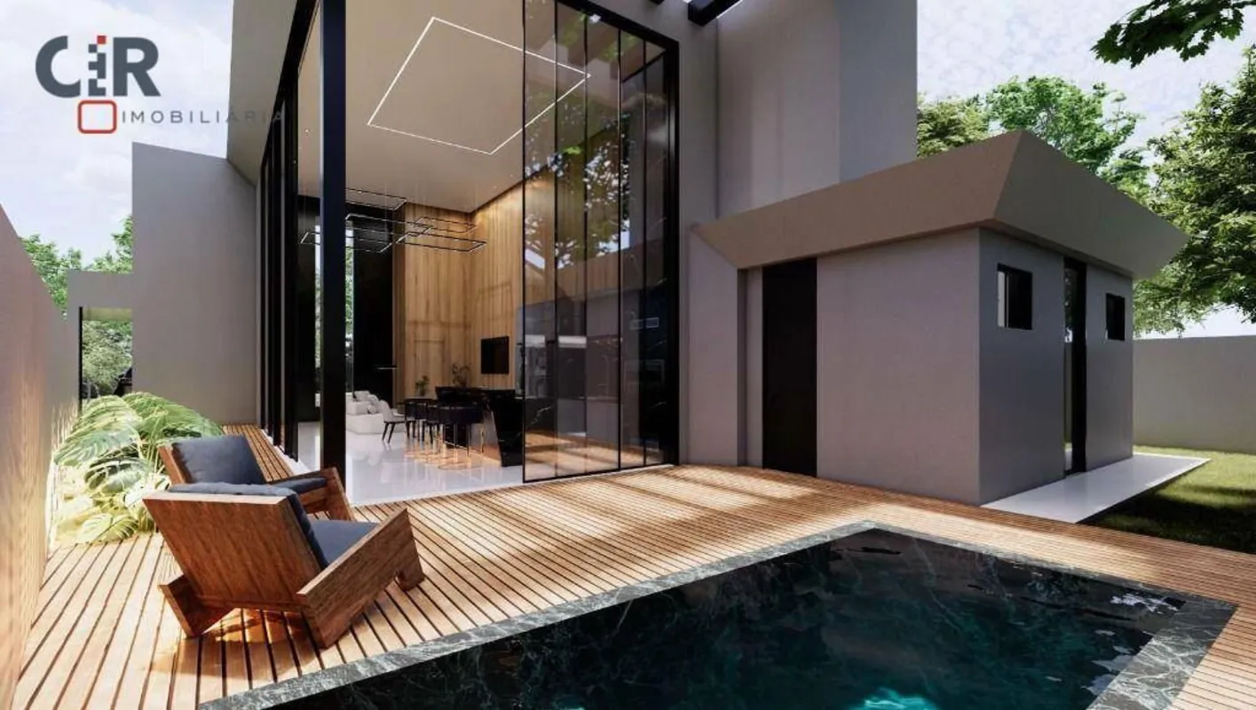 Casa Térrea de Alto Padrão no Portal do Sol Green 250 m construídos e 475 m de t...
