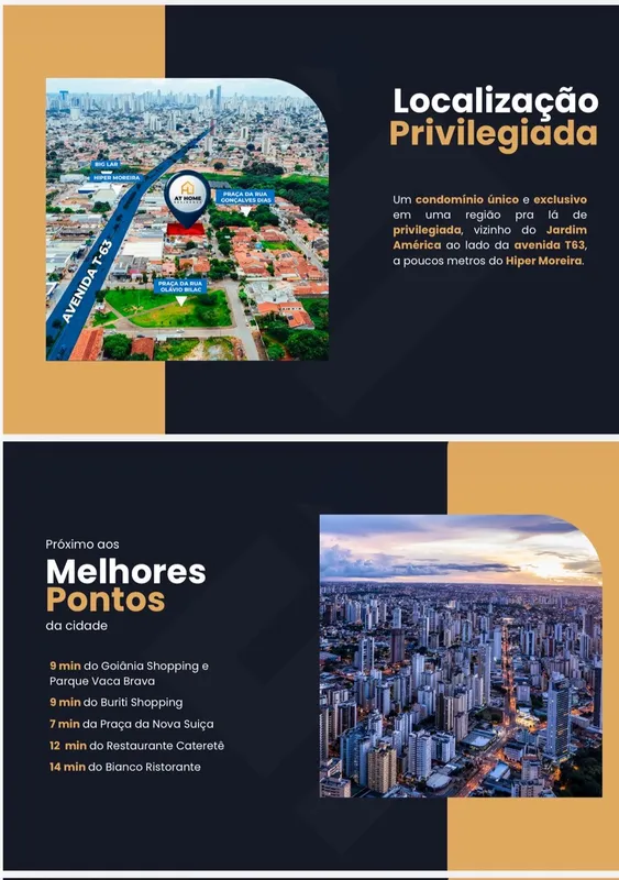 LANÇAMENTO | Sobrados de Alto Padrão – At Home Residence | GoiâniaSeu novo lar c...