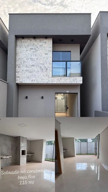 Apresentamos este excelente sobrado localizado no Residencial Beija Flor, ideal ...