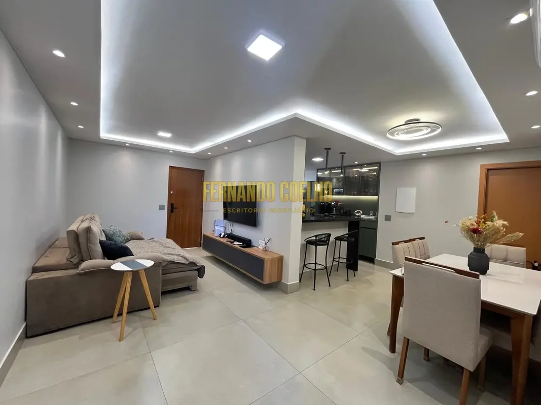 Lindo apartamento reformado no Edifício Rio Negro - Guará DF.Ambientes com marce...