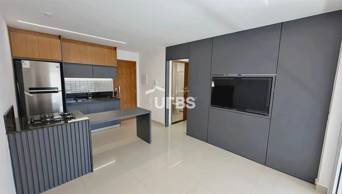 COD U-0034019 - Excelente apartamento semi mobiliado, com 45,26 m² de área priva...