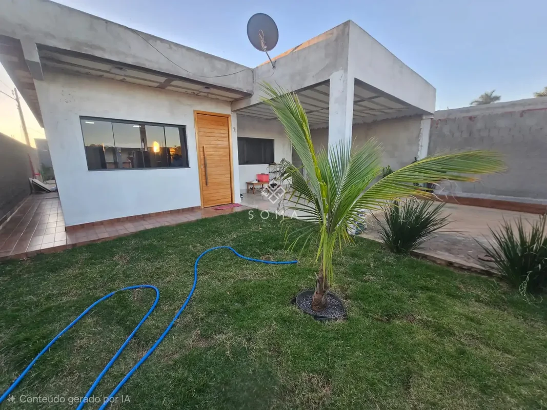 ESPECIFICAÇÕES DA CASA:- Sala ampla- Cozinha com bancada e cooktop- Banheiro soc...