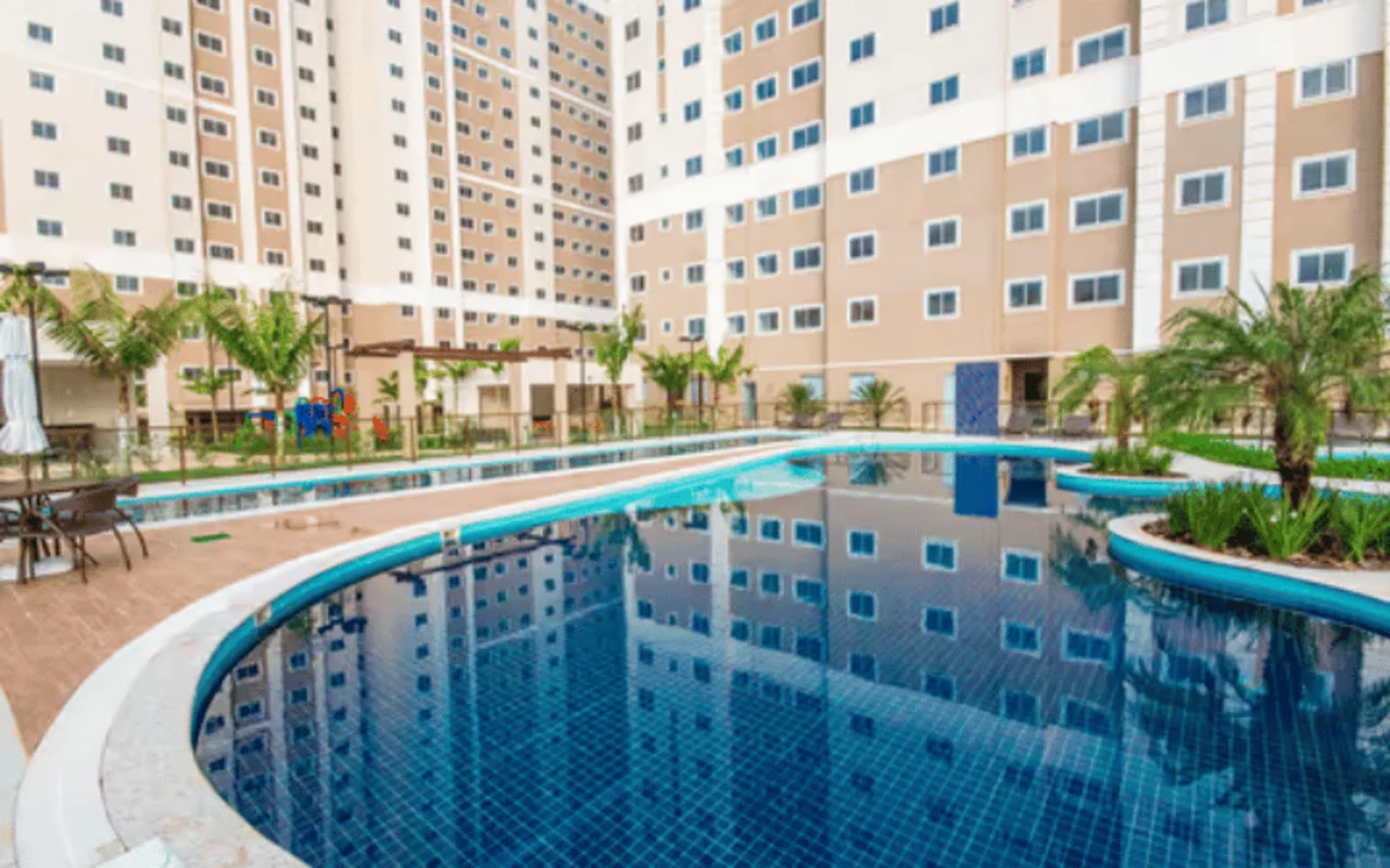 APARTAMENTO DE 2 QUARTOS COM ARMÁRIOS PLANEJADOS NO RESIDENCIAL TOP LIFE LONG BE...