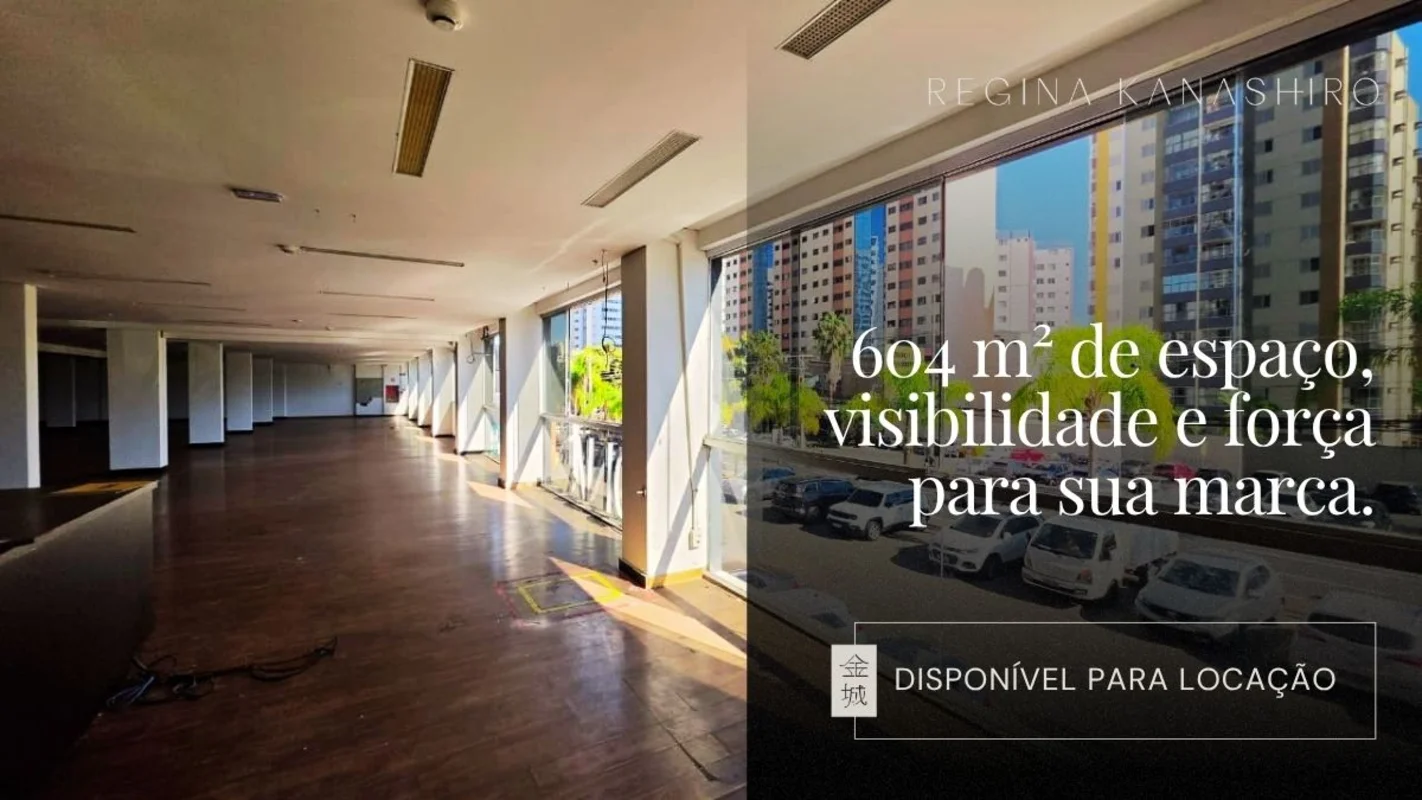 SOBRELOJA COMERCIAL DE 604,59 m² PARA LOCAÇÃO | ÁGUAS CLARASUm endereço já recon...