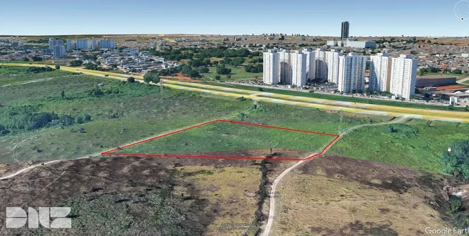 DNZ Imóveis Vende:Terreno localizada na Fazenda Taguatinga Córrego dos Currais, ...