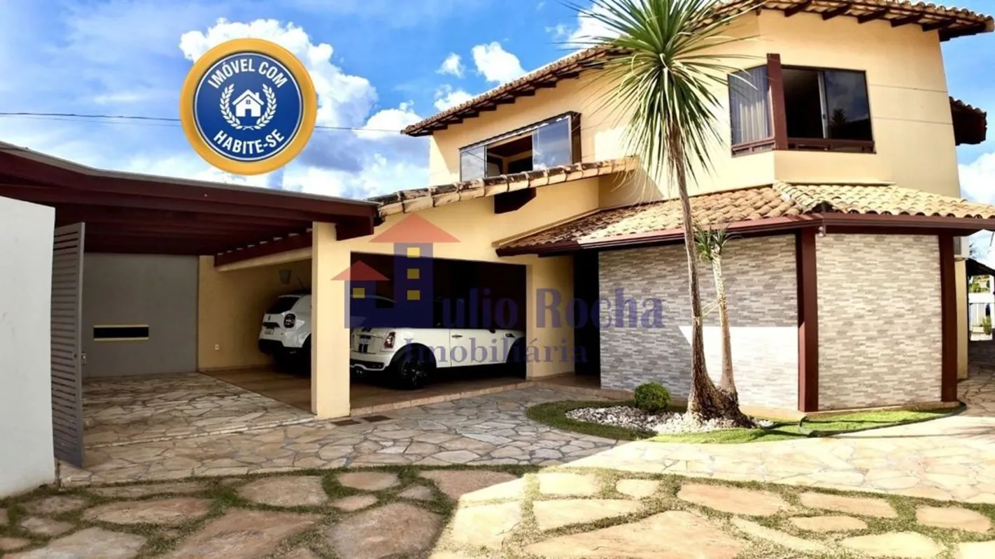 JULIO ROCHA IMOBILIÁRIA VENDE!MARAVILHOSA CASA NO CONDOMÍNIO MANSÕES CALIFÓRNIA,...