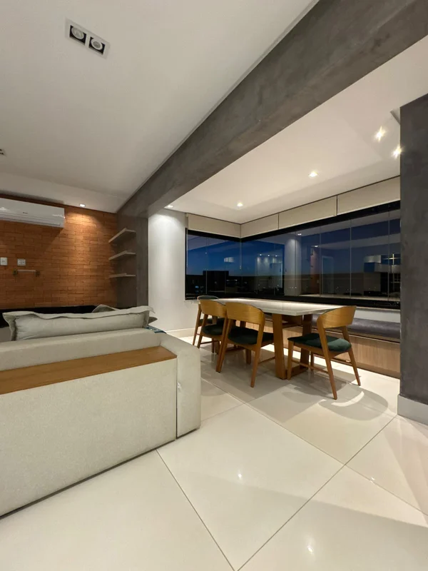 Descubra um apartamento de alto padrão no coração do Park Lozandes, em Goiânia, ...