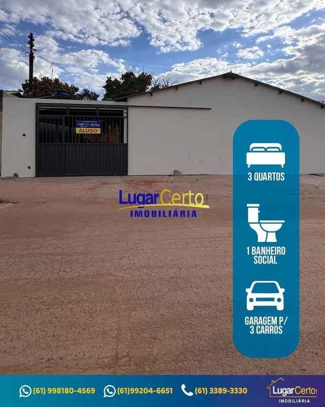 CHEGOU A OPORTUNIDADE QUE VOCÊ ESPERAVA NO MÓDULO O ESTANCIA PLANALTINA-DF!CASA ...