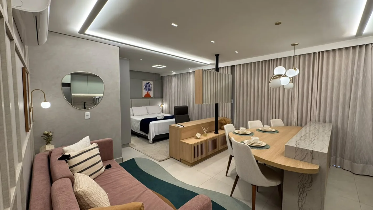 Studio no Tai Residências | Totalmente Mobiliado | Ideal para AirbnbExcelente st...