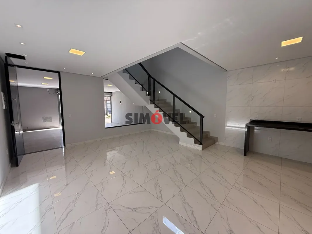 200m², casa nova, 3 quartos, suíte, churrasqueira - R$: 560.000 Não Aceita Finan...