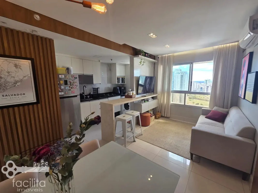 APTO DE 02 QUARTOS (1 SUÍTE) – AVENIDA SIBIPIRUNA - SMART RESIDENCE 21º NASCENTE...