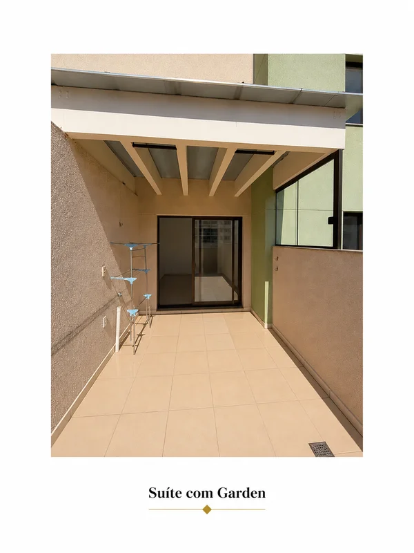 Lê Quartier CNB 4 Apto Garden2 Quartos sendo 1 Suite74,66 MetrosCozinha AmplaSal...