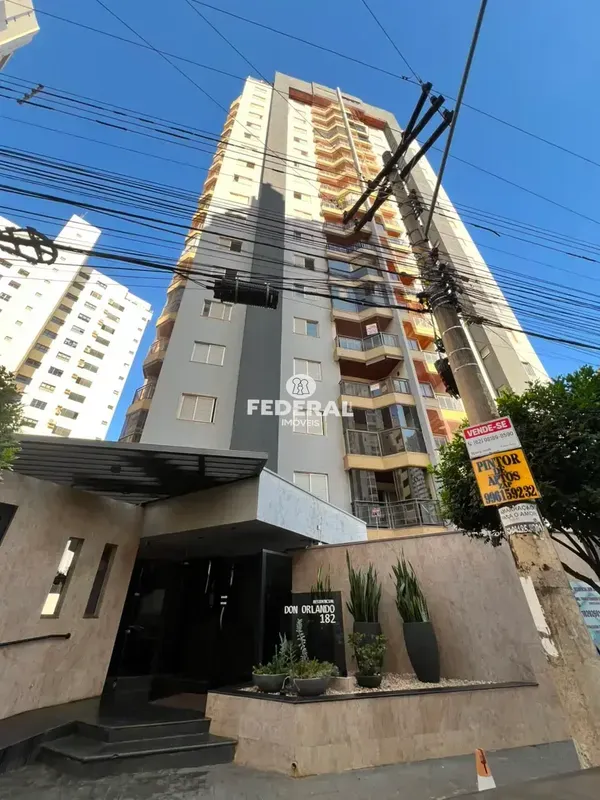 Apartamento para alugar em Goiânia, no Setor Oeste, no condomínio Res. Dom Orlan...