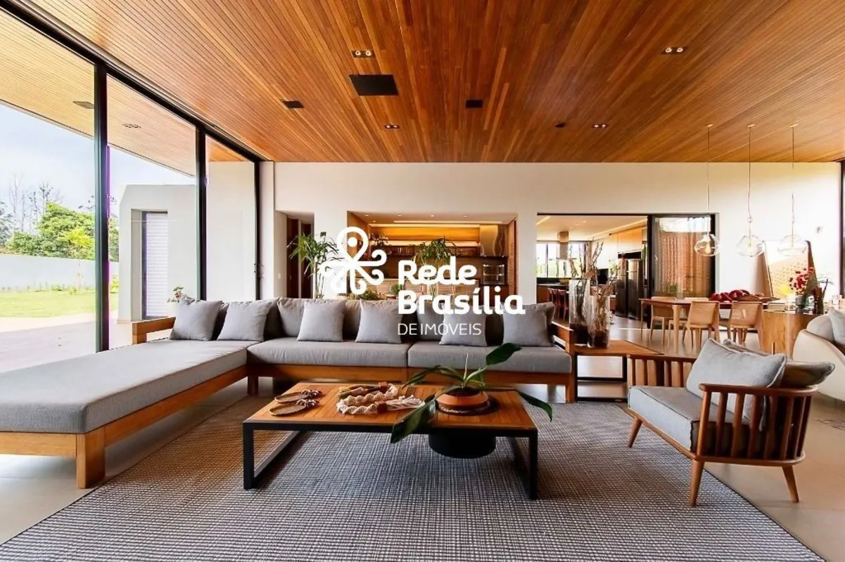 Residência de alto padrão no Condomínio Bougainville - Park Way | Projeto exclus...