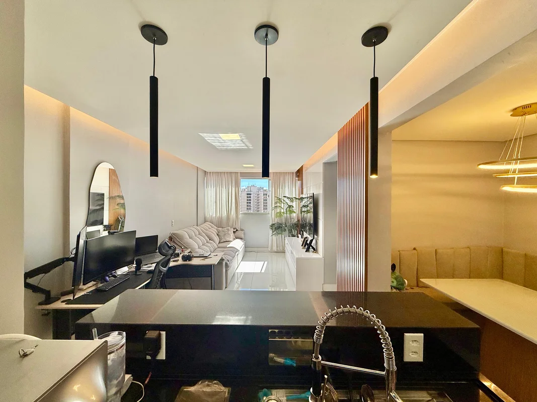 Residencial Itália • Apartamento mobiliado em Águas Claras QD 207, reformado, vi...