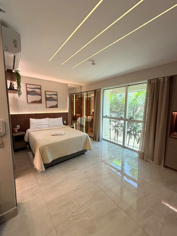 LENIÉR CURADORIA IMOBILIÁRIA VENDE FLAT NO - VISTA PARK SUL HPLUS – 1 QUARTO MOB...