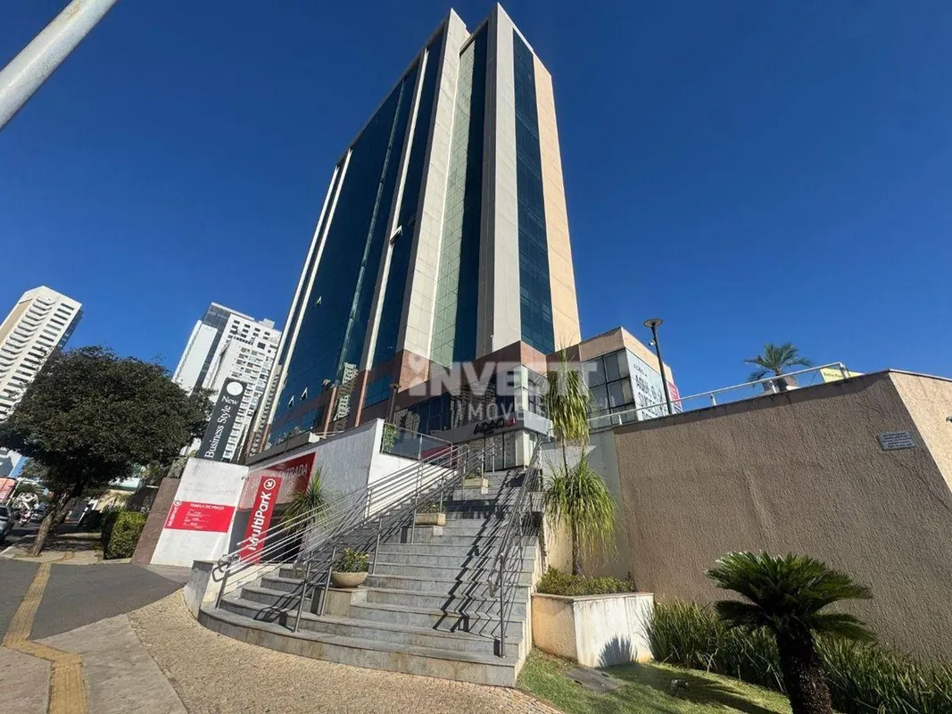 Sala Comercial Mobiliada para Locação Ed. New Business | Jardim GoiásExcelente o...