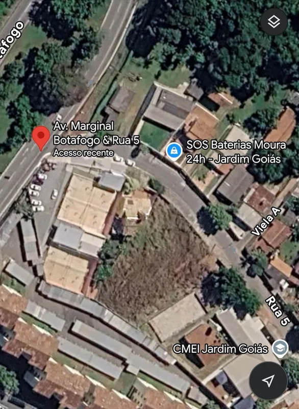 ÁREA À VENDA – JARDIM GOIÁS- Jardim Goiás – Goiânia/GOÁrea com 1.744 m²?? R$ 3.6...