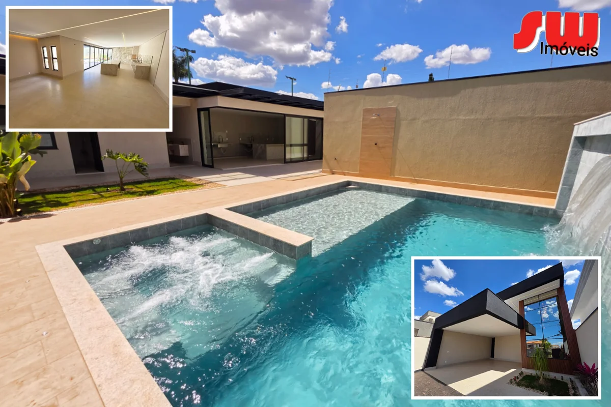 Casa Térrea de Alto Padrão com 4 Suítes | Condomínio AquariusCONFIRA O VIDEO DO ...