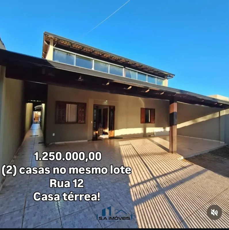 S.A Imóveis vendeExcelente oportunidade em Vicente Pires – Rua 12Casa ampla em c...