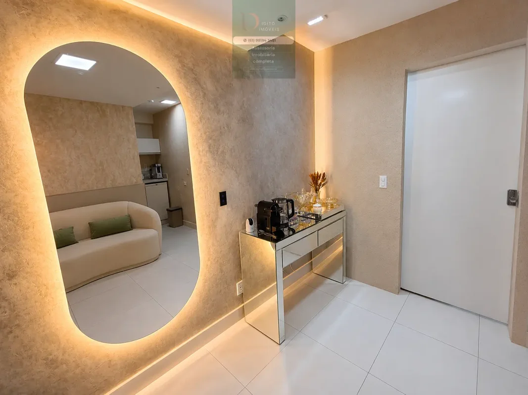 Sala Comercial Connect Towers Águas Claras | 39,93m², Pronta, Ar-Condicionado e ...