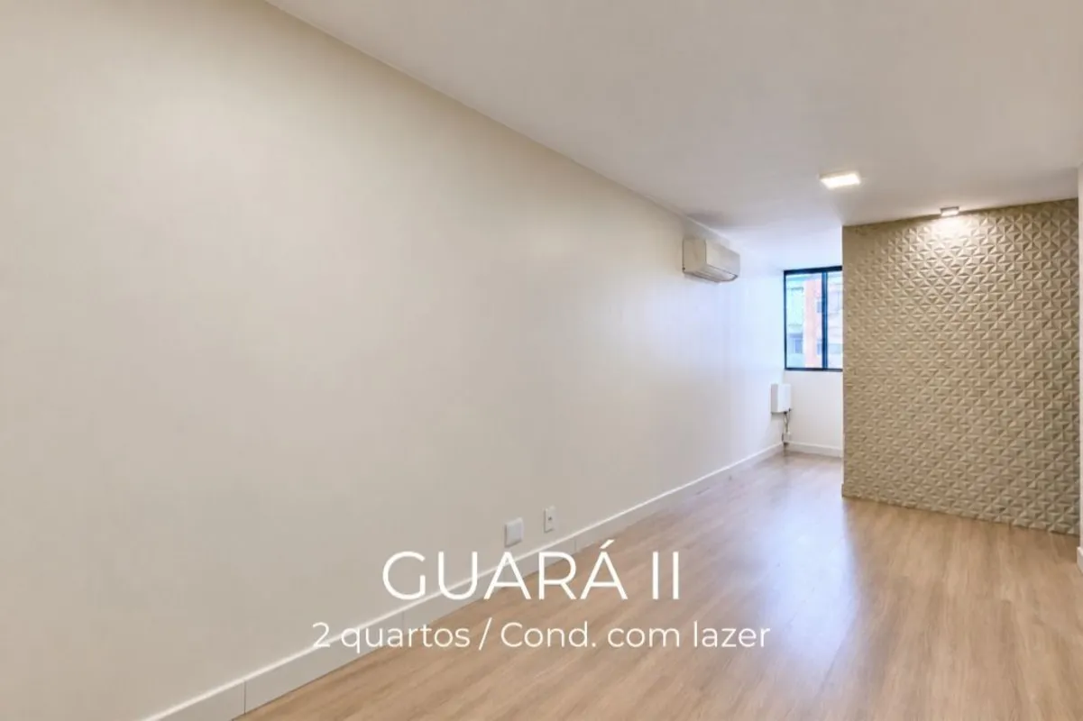 :: 2 Quartos | Nascente | Condomínio com Lazer | Desocupado | Guará IIResidencia...