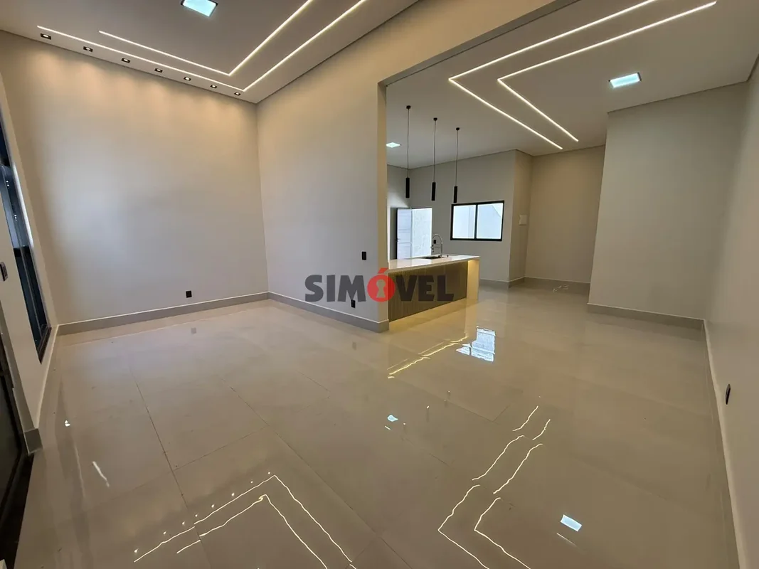 150m², casa nova e moderna, 3 quartos, suíte, próxima a Caixa - R$: 570.000 - Fi...