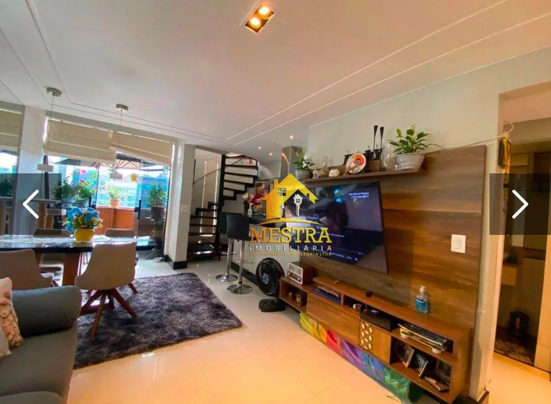EXCELENTE APARTAMENTO DÚPLEX DE 2 SUÍTES COM VISTA LIVRE NO RESIDENCIAL BALZAC S...