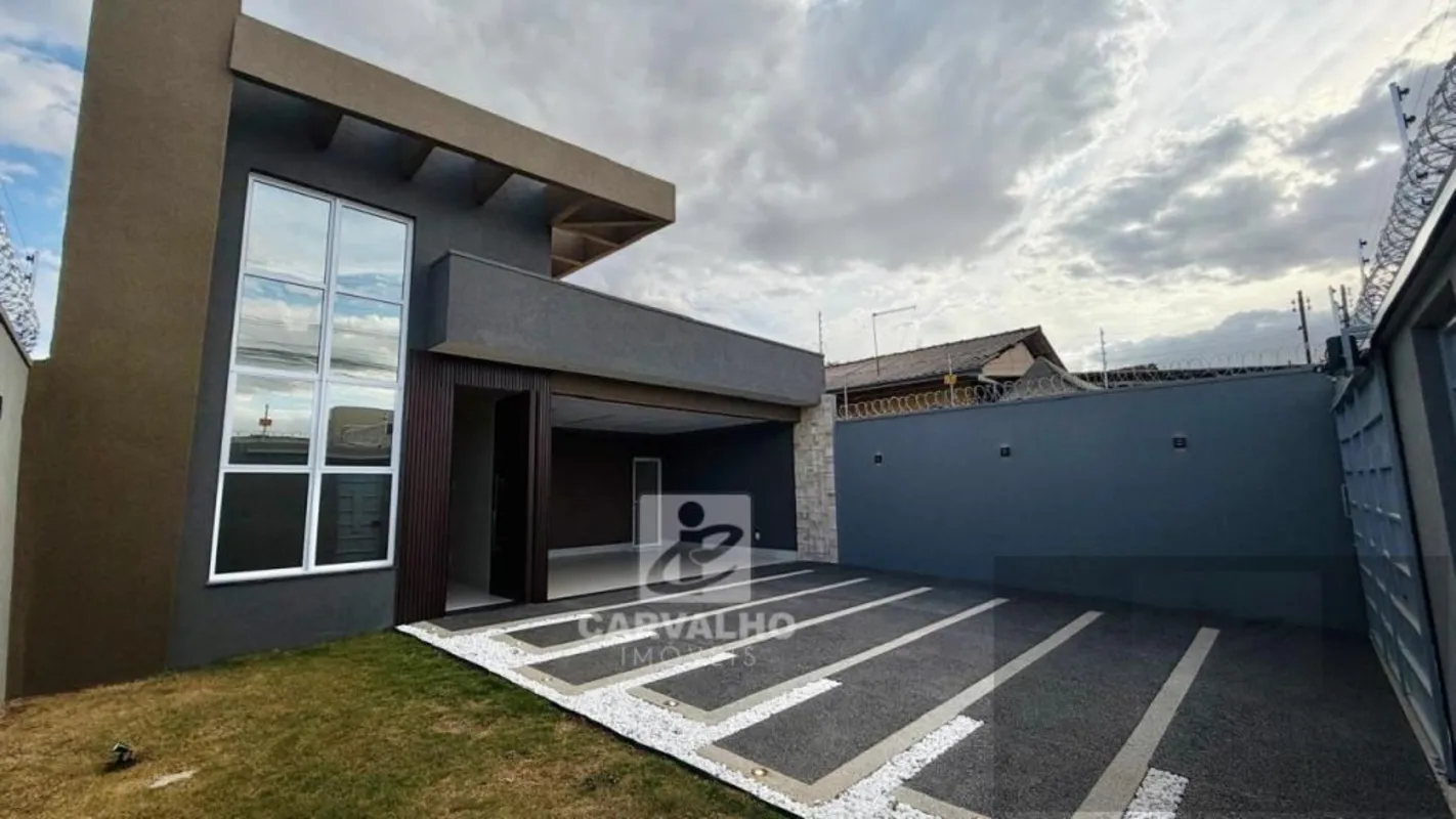 Casa nova - Setor Jardim Buriti Sereno Cód. 984 Área construída 180m² Lote 302 m...