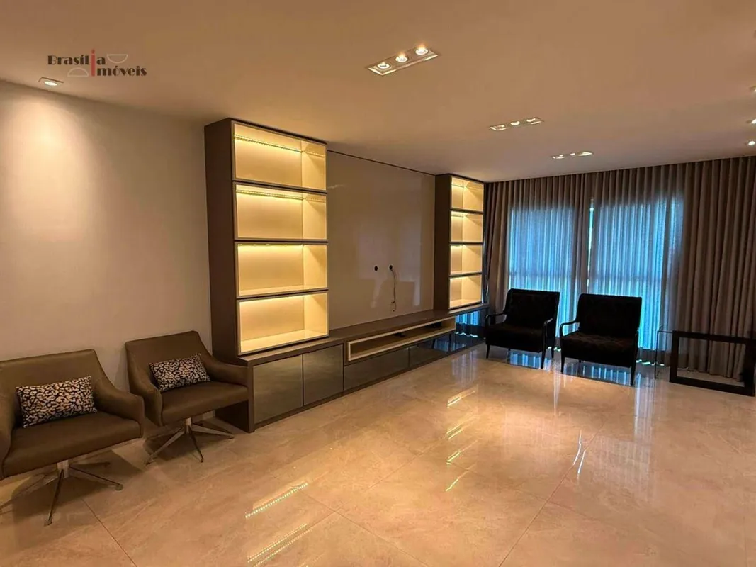A Brasília Imóveis apresenta este elegante apartamento de alto padrão, localizad...